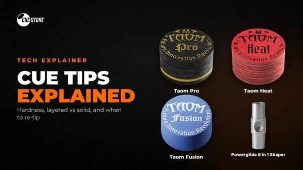 Best cue tip guide: Taom Pro, Heat and Fusion tips and a Powerglide tip shaper