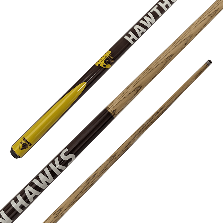 AFL AFL Teams - 2-Piece Ash Cue 57" / 10mm Glue On / Hawthorn Hawks Cues