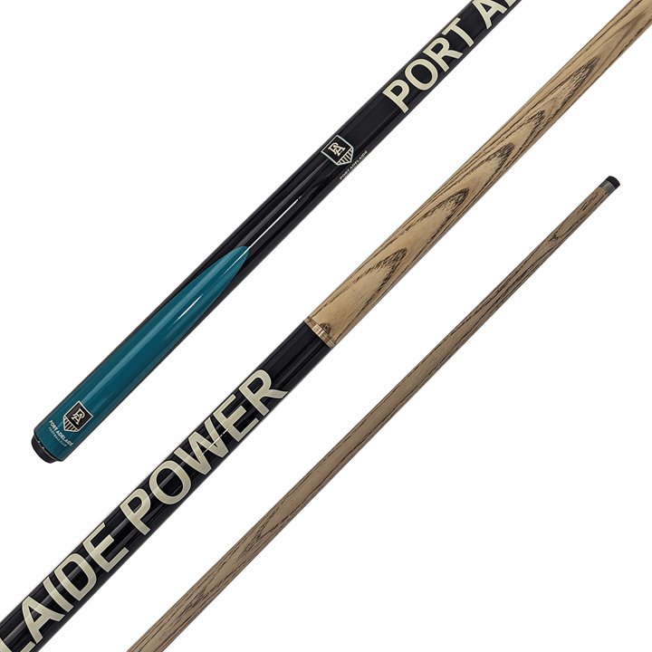 AFL AFL Teams - 2-Piece Ash Cue 57" / 10mm Glue On / Port Adelaide Power Cues