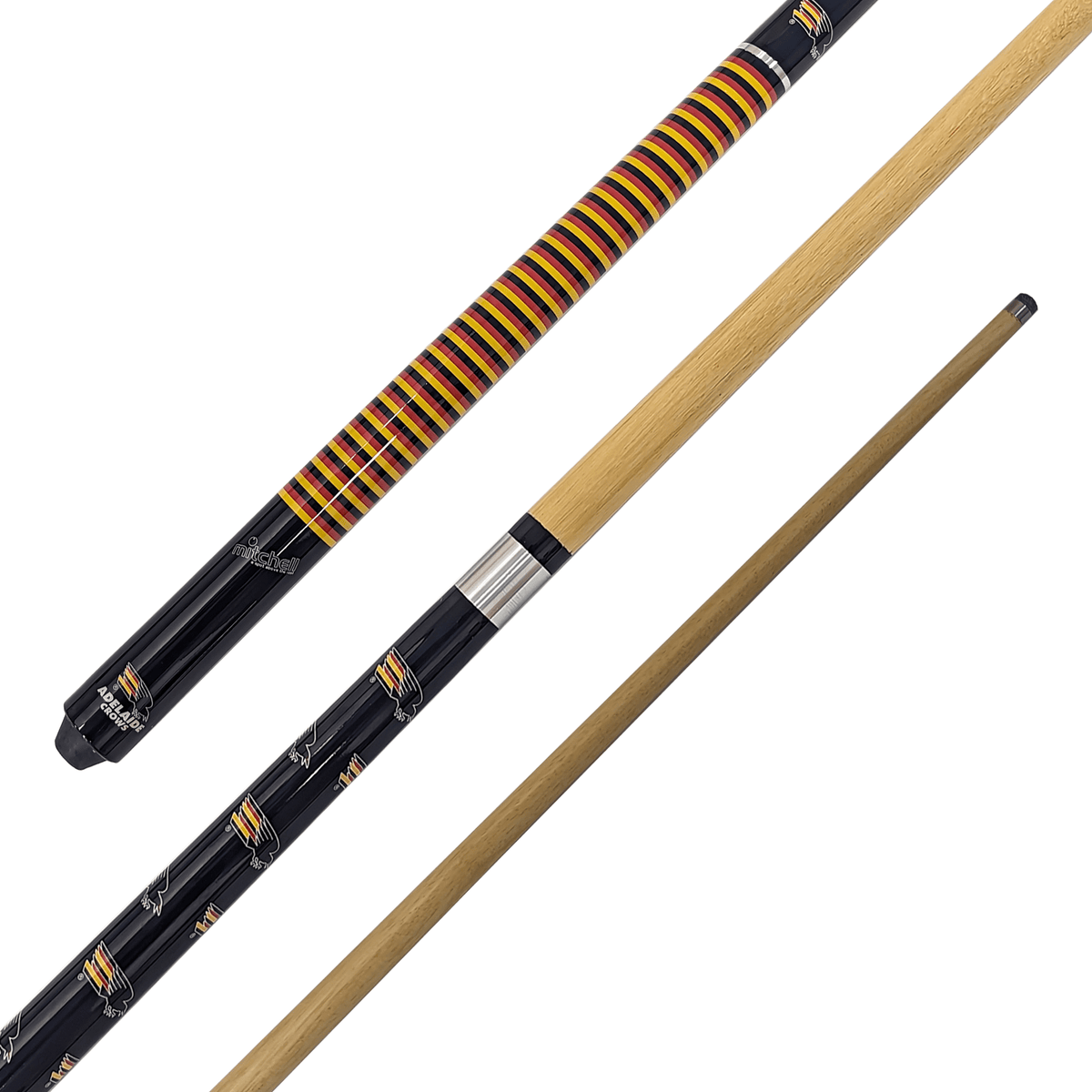 AFL AFL Teams - 2-Piece Kids Flash Cue 57" / 10mm Glue On / Adelaide Crows Cues