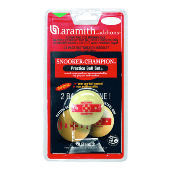 Aramith Snooker Champion Training Cue Ball 2 1/16" Balls