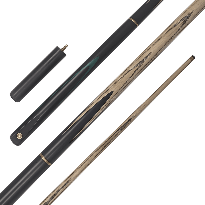 Barracuda Gold Medal - 2-Piece 3/4 Split High Grade Ash Cue with Extension 57" / 10mm Glue On Cues