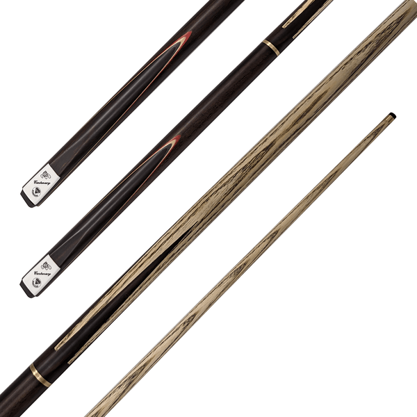 Diamond Centenary - 2-Piece 3/4 Split Ash Cue with 28" Extension 57" / 9.5mm Glue On Cues
