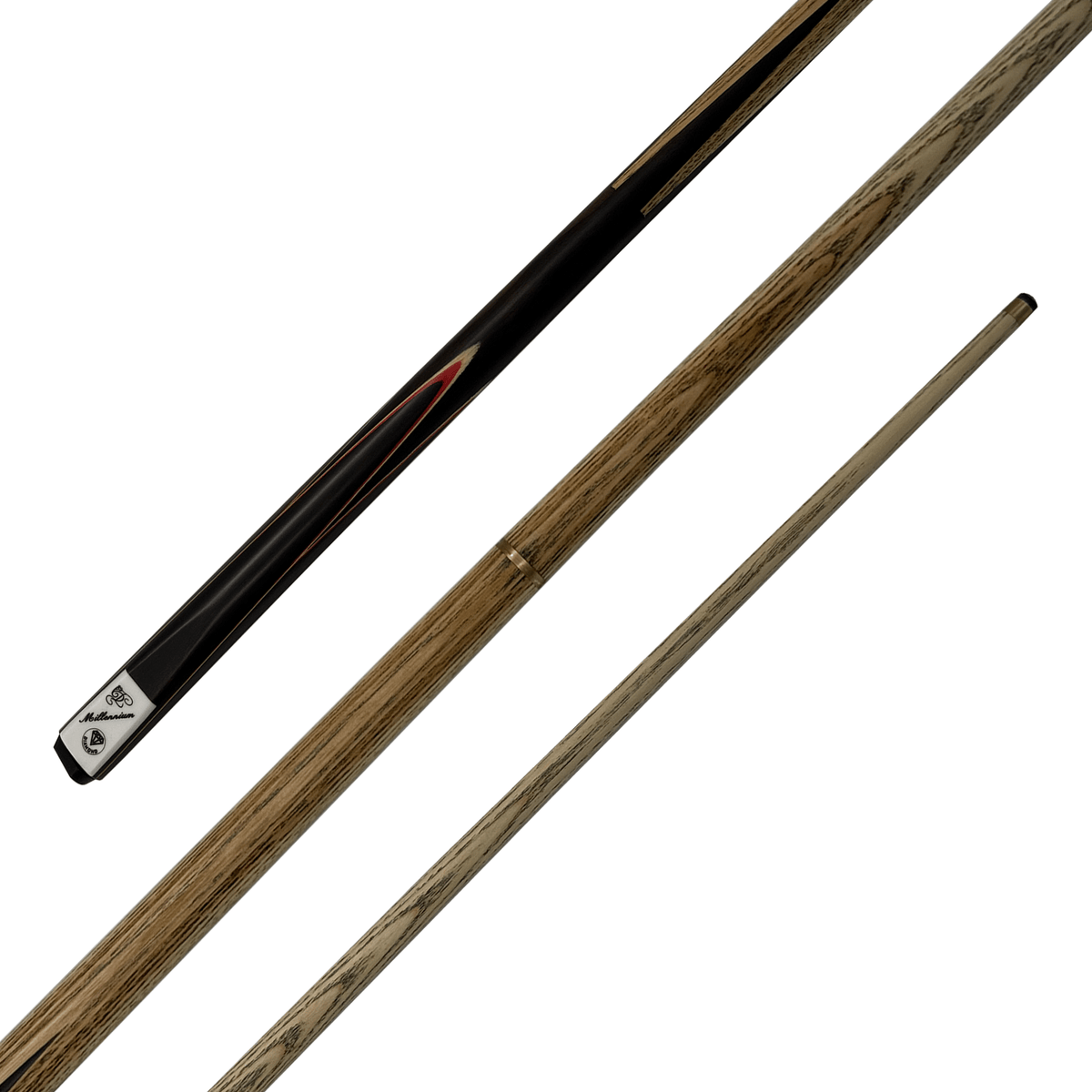 Diamond Millenium - 2-Piece Ash Cue 57" / 9.5mm Glue On Cues