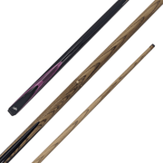 Dufferin Double Flame - 2-Piece Ash Cue 57" / 9mm Glue On / Purple Cues