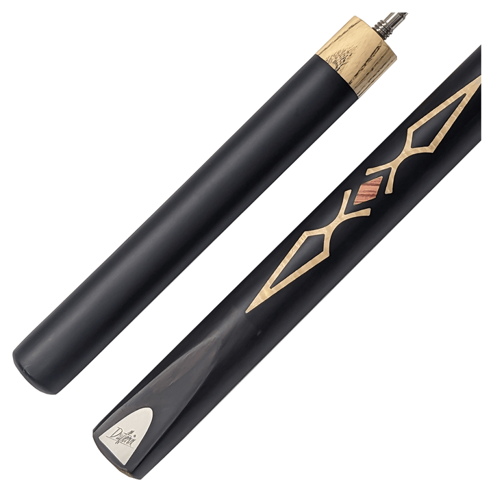 Dufferin York - 2-Piece Ash Cue with 9" Extension 57.5" / 10mm Glue On Cues
