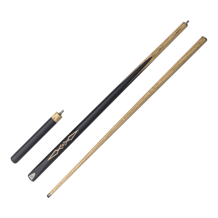 Dufferin York - 2-Piece Ash Cue with 9" Extension 57.5" / 10mm Glue On Cues