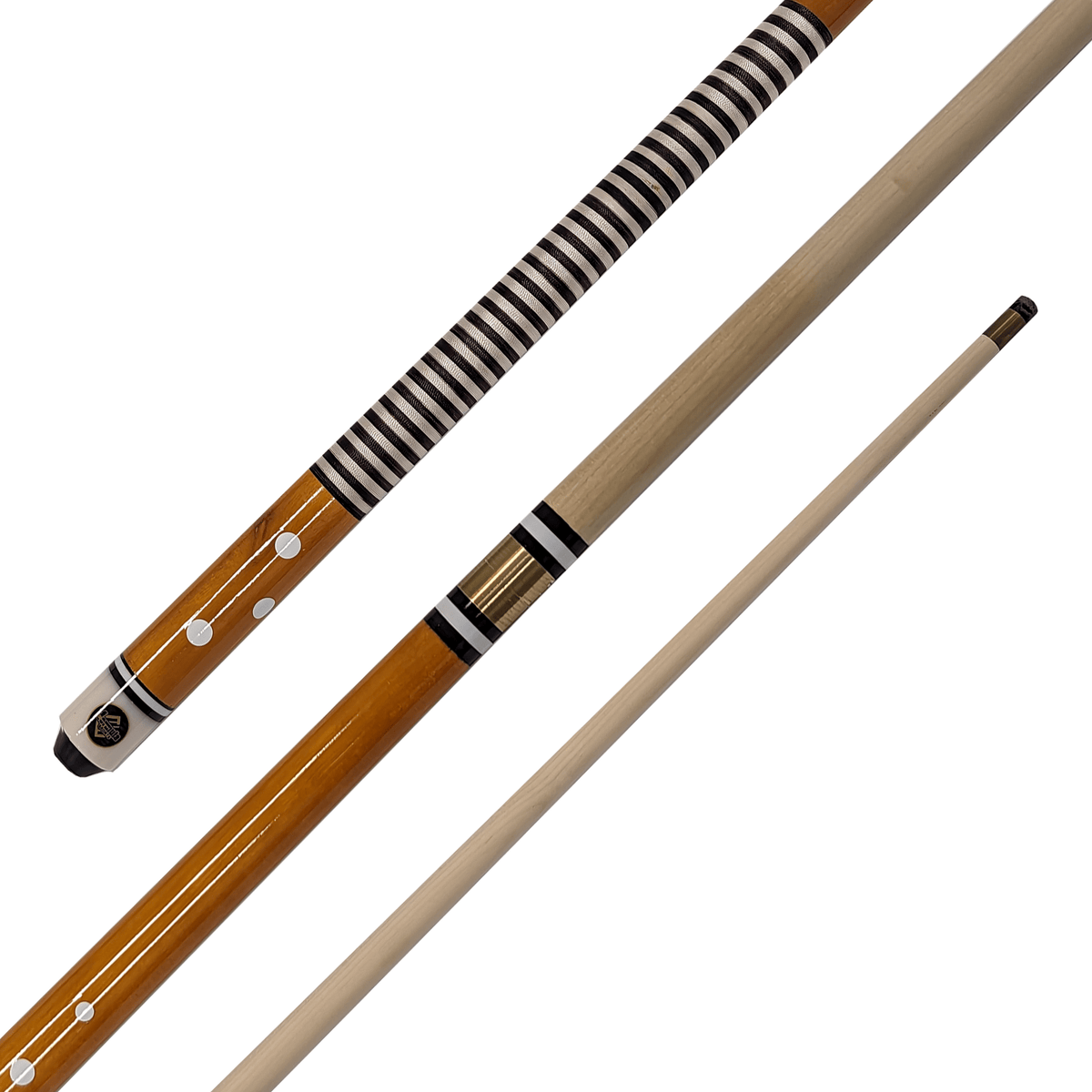 Formula Sports 2-Piece Nylon Wound Timber Cue 57" / 10mm Screw In / White Cues