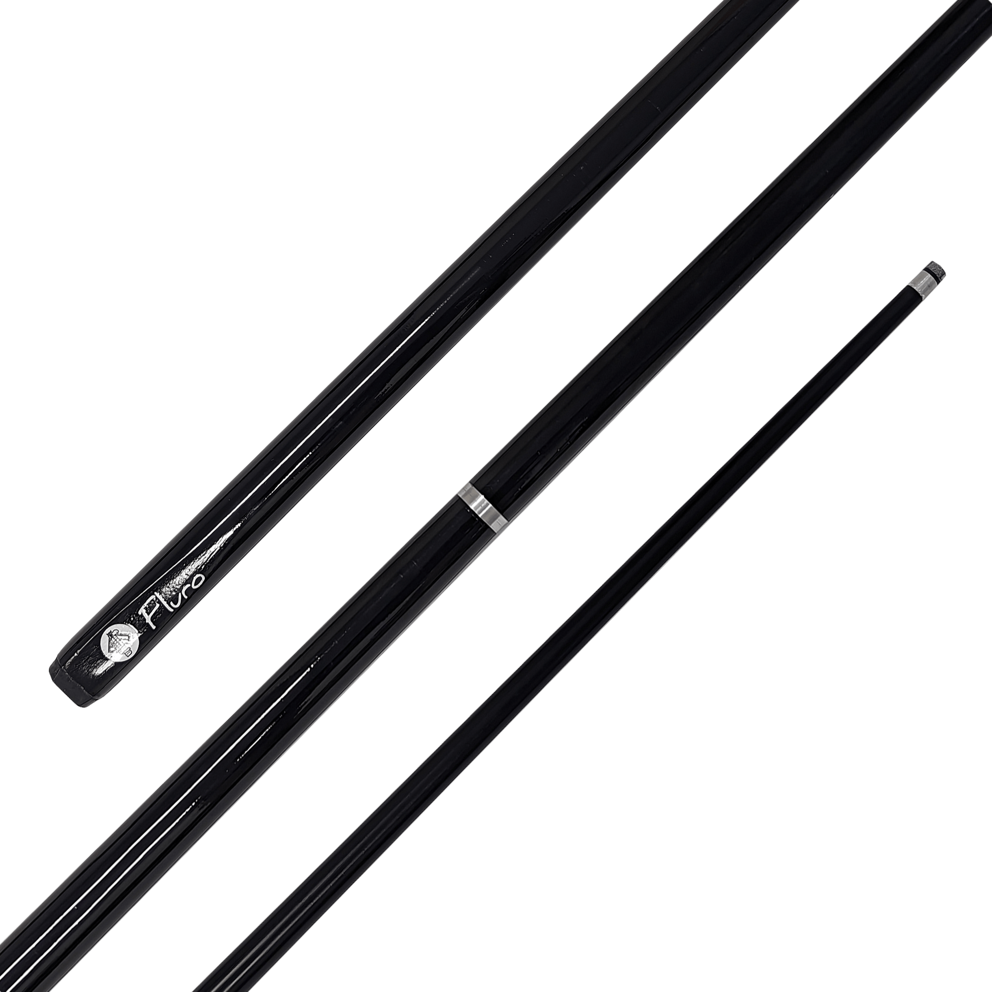 Formula Sports Fluro - 2-Piece Composite Cue 57" / 10mm Glue On / Black Cues
