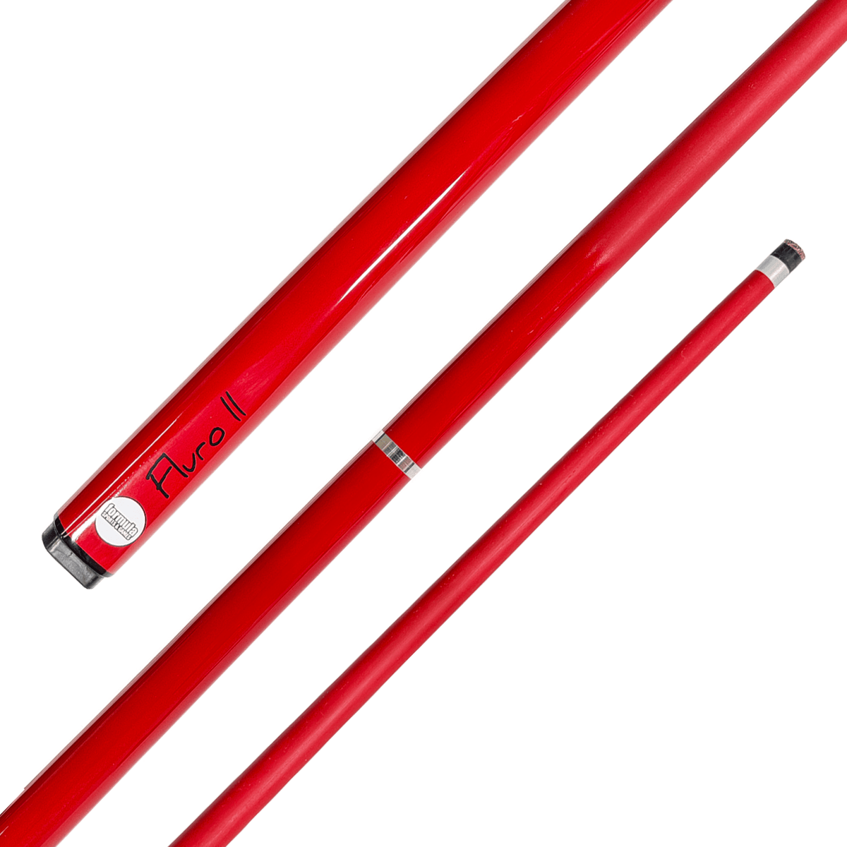 Formula Sports Fluro II - 2-Piece Composite Cue 57" / 10mm Screw In / Atomic Red Cues