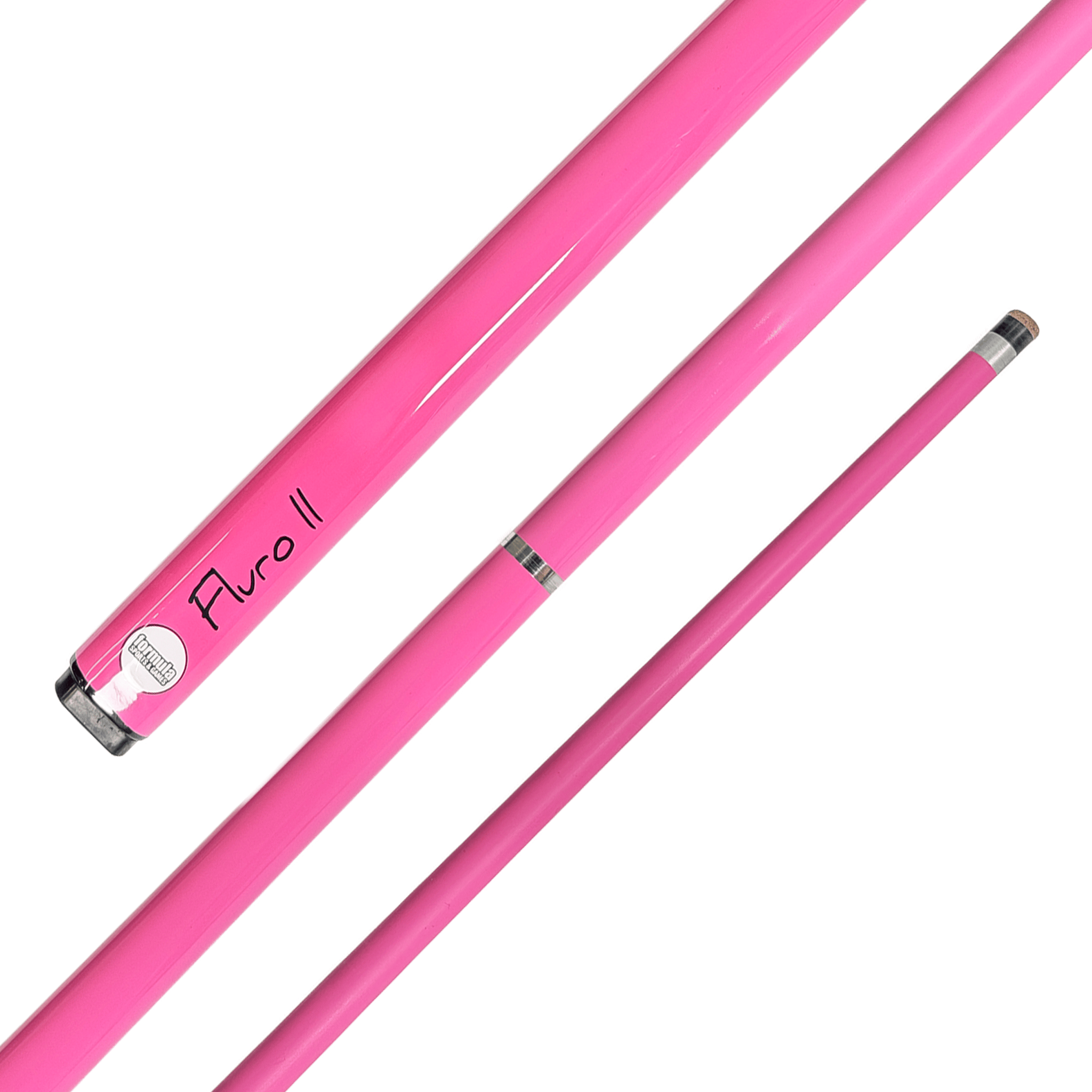 Formula Sports Fluro II - 2-Piece Composite Cue 57" / 10mm Screw In / Ultra Pink Cues