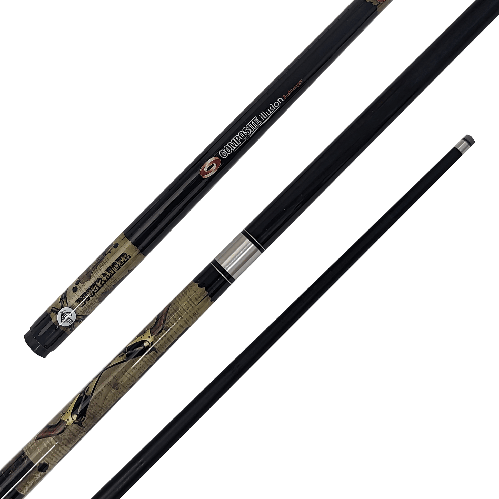 Formula Sports Illusion - 2-Piece Composite Cue 57" / Bush Ranger / 10mm Glue On Cues
