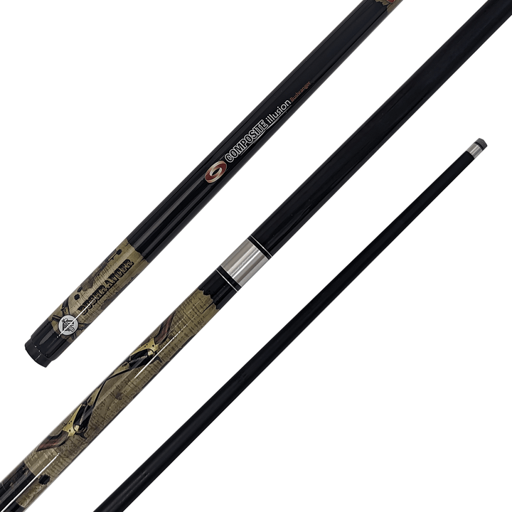 Formula Sports Illusion - 2-Piece Composite Cue 57" / Bush Ranger / 10mm Glue On Cues