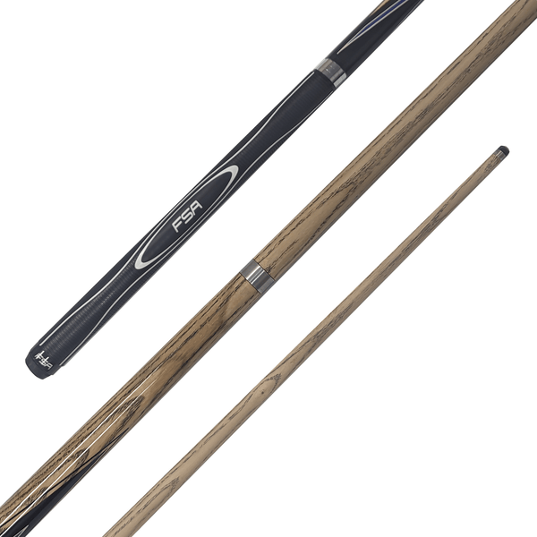 Formula Sports Weight Adjustable (WAC) Soft Grip - 2-Piece Premium Ash Cue 57" / 9.5mm Glue On Cues