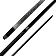 Grafex Gladiator - 2-Piece Carbon Fibre Cue 58" / 9mm Glue On / Black Cues