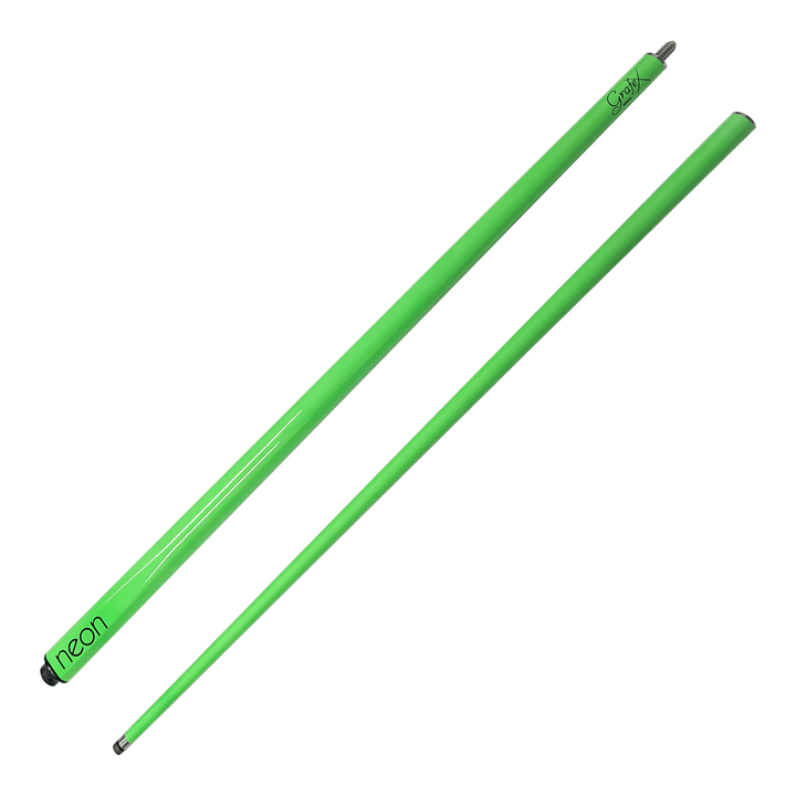 Grafex Neon Fluorescent - 2-Piece Multi Weight Graphite Cue Cues