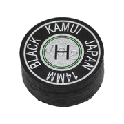 Kamui Kamui Leather Cue Tips 14mm Glue On / Black / Hard Accessories