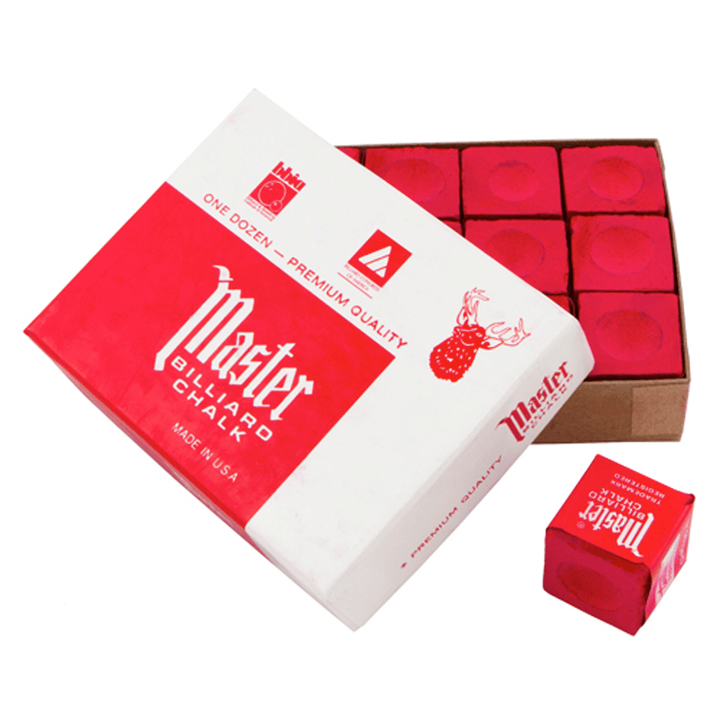 Master Chalk (12 Pack) Red Accessories