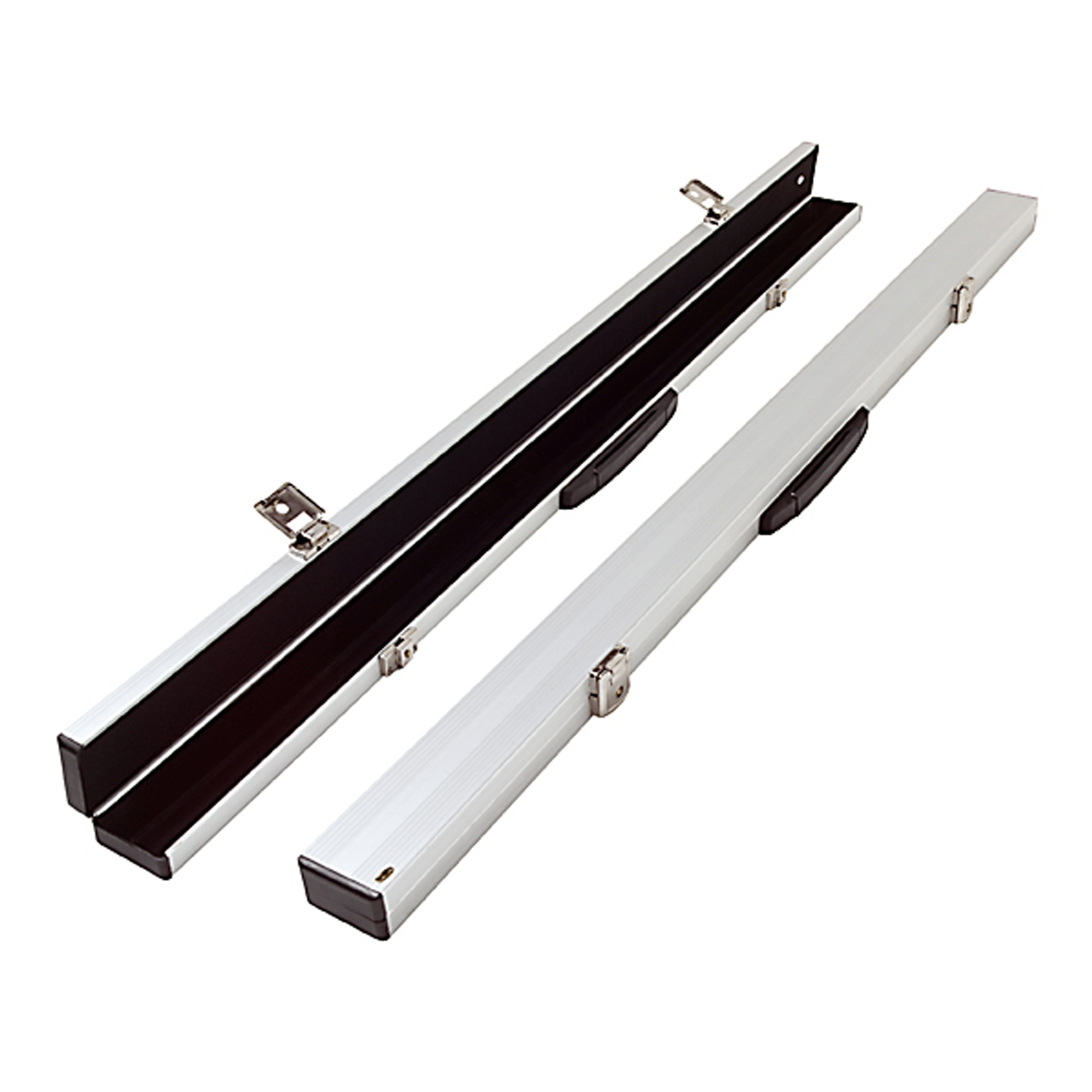 Mitchell 3/4 Split Aluminium Hard Cue Case Silver Cases