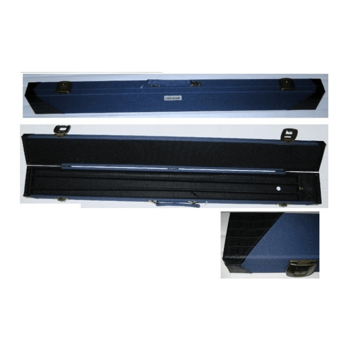 Mitchell 3-Piece Lockable Hard Cue Case Blue Cases