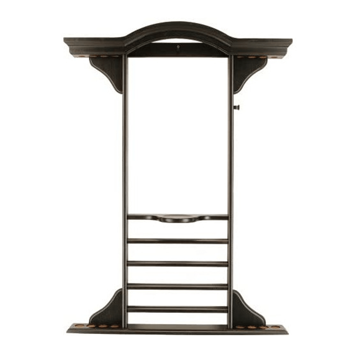 Mitchell 8 Cue Wall Mounted Combi Cue Rack 8 Cue / Black Accessories
