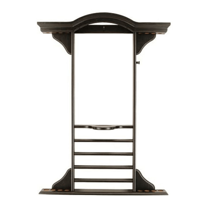 Mitchell 8 Cue Wall Mounted Combi Cue Rack 8 Cue / Black Accessories