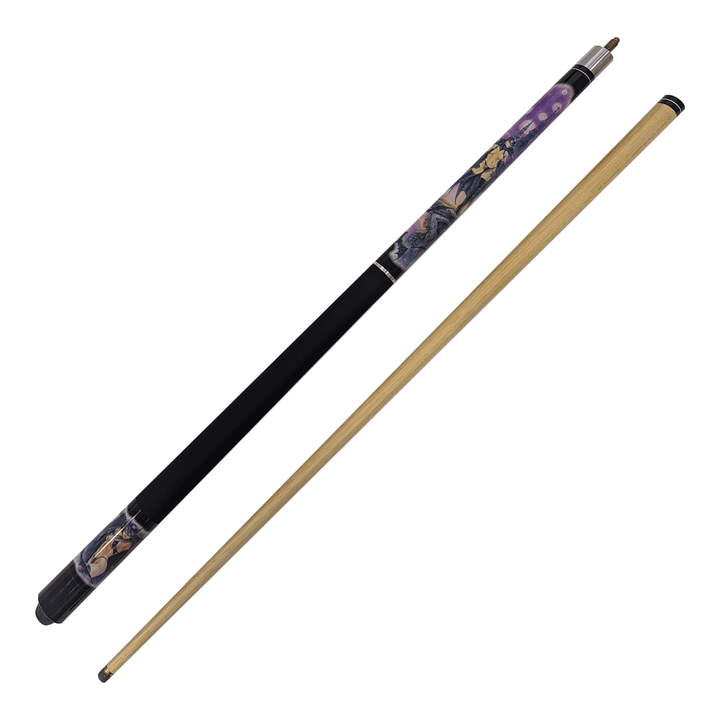 Mitchell Bat Vixen Fantasy - 2-Piece Flash Cue 57" / 9mm Glue On Cues