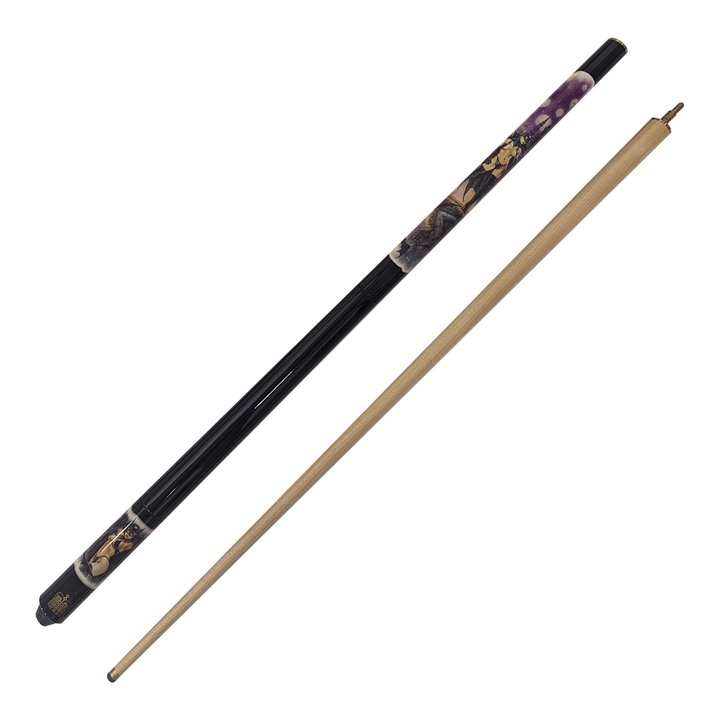 Mitchell Bat Vixen Fantasy - 2-Piece Maple Cue 57" / 9mm Glue On Cues
