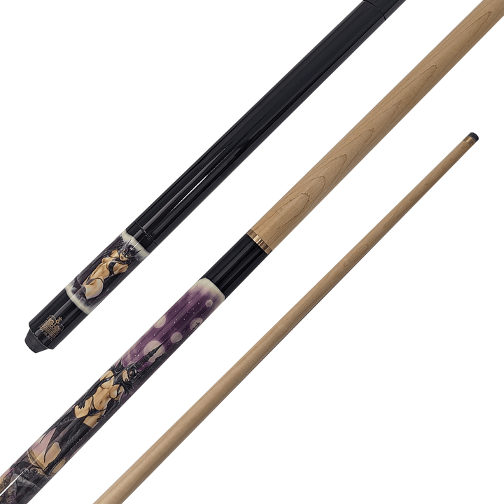 Mitchell Bat Vixen Fantasy - 2-Piece Maple Cue 57" / 9mm Glue On Cues