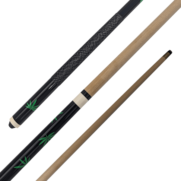 Mitchell Green Leaf - 2-Piece Ash Cue 57" / 9mm Glue On Cues