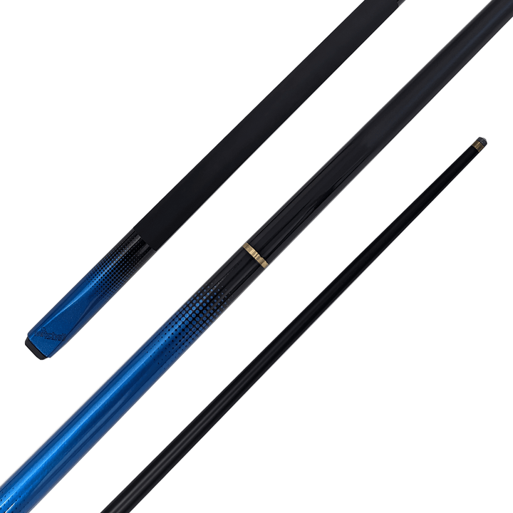 Mitchell HC Series - 2-Piece Maple Cue 57" / 10mm Glue On / Blue Cues