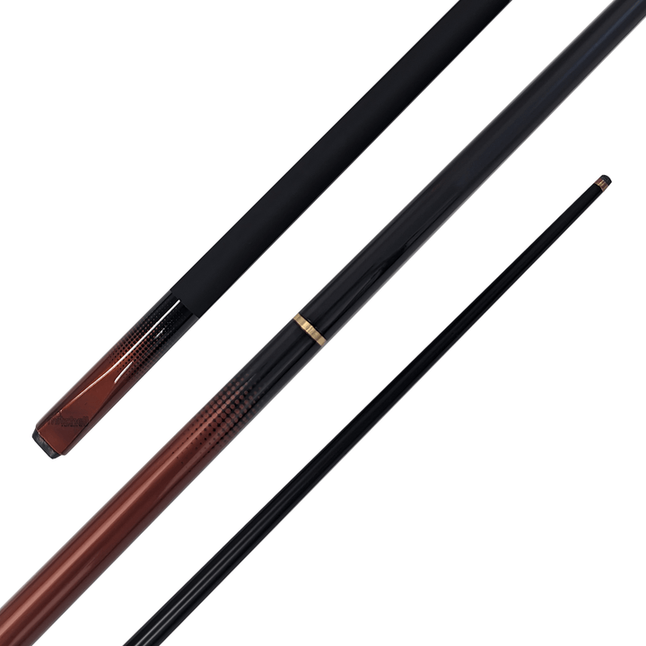 Mitchell HC Series - 2-Piece Maple Cue 57" / 10mm Glue On / Red Cues