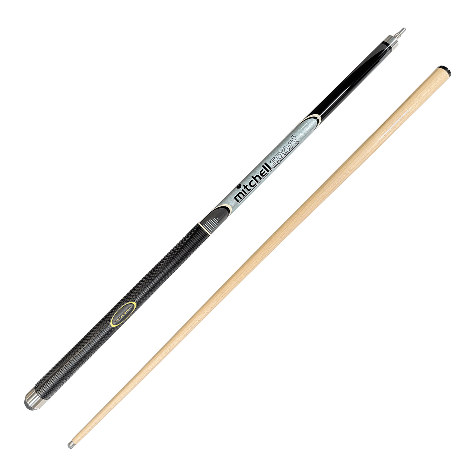 Mitchell True Grip Sport - 2-Piece Maple Cue & Case Cues