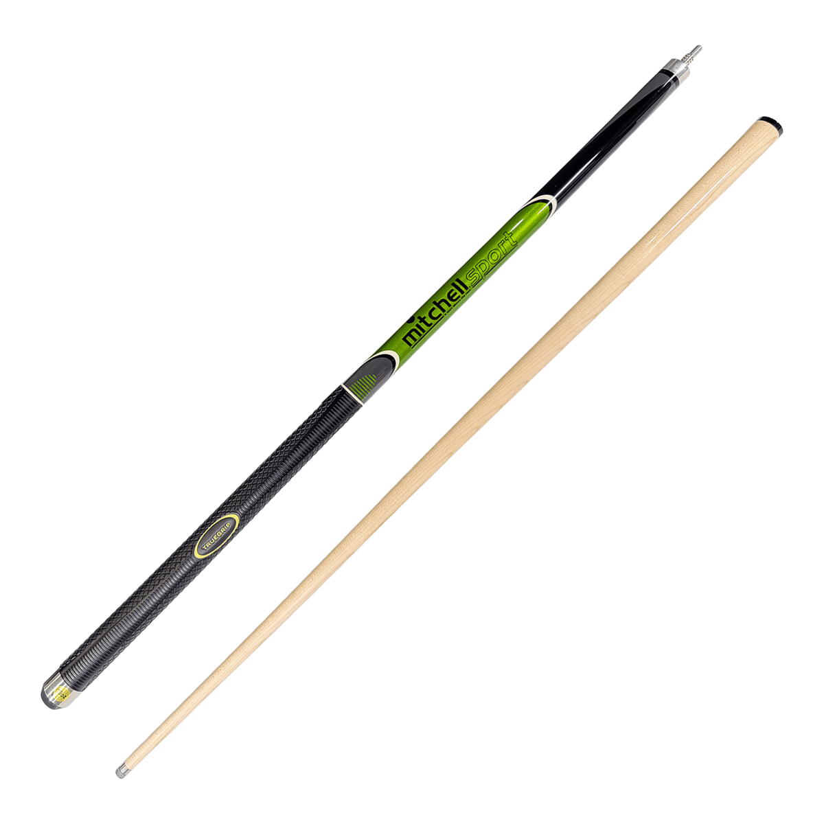 Mitchell True Grip Sport - 2-Piece Maple Cue & Case Cues