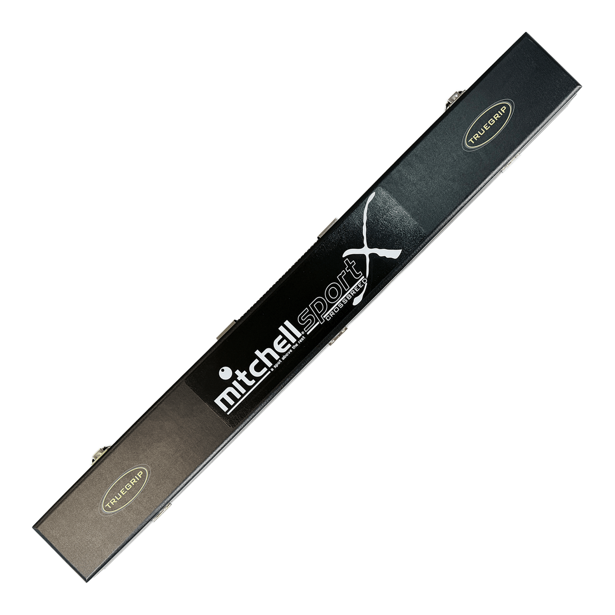 Mitchell True Grip Sport Crossbreed - 3-Piece Maple Cue & Case 57" / Black / 9mm & 13mm Glue On Cues