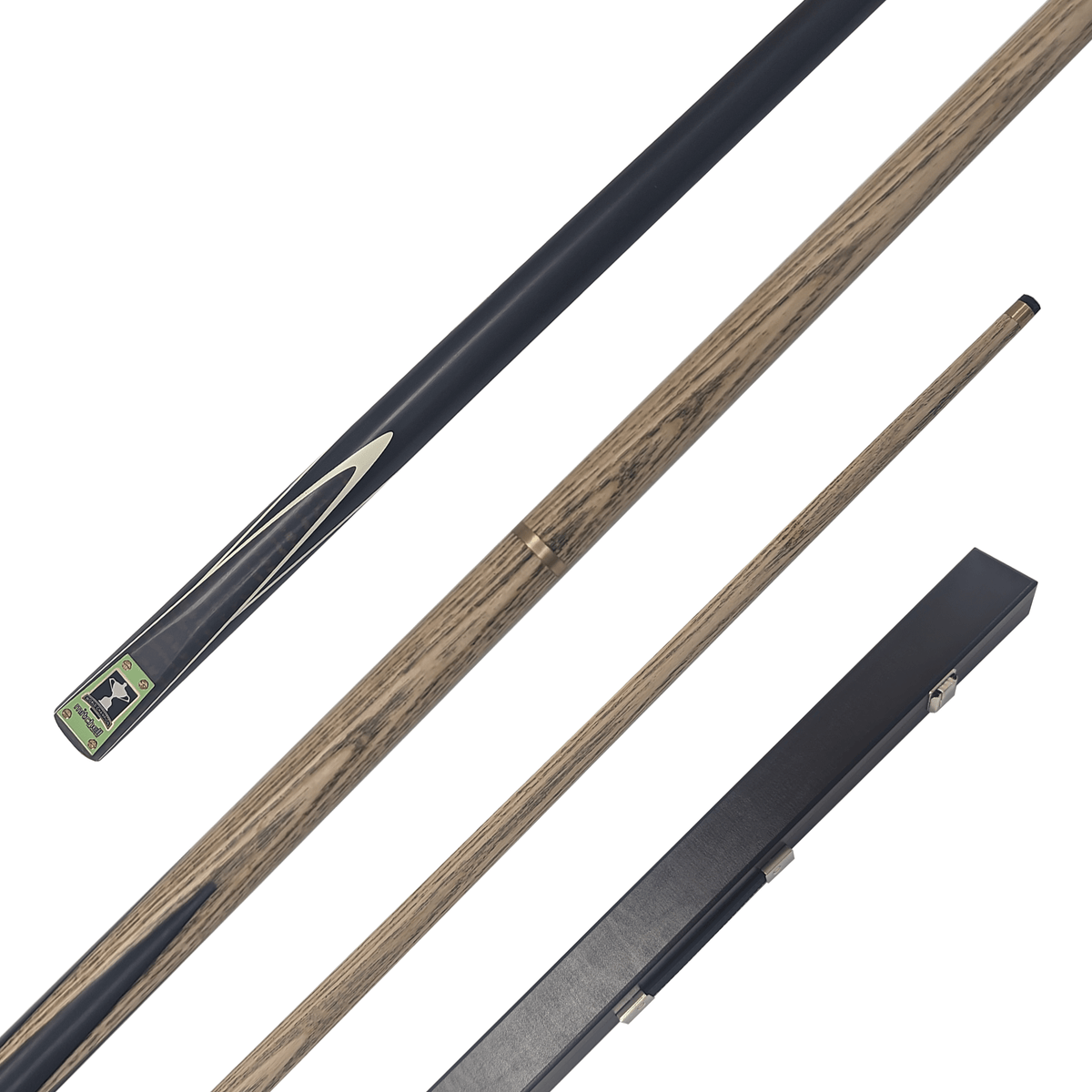 Mitchell World Champion - 2-Piece A-Grade Ash Cue & Case 57" / 9.5mm Glue On Cues