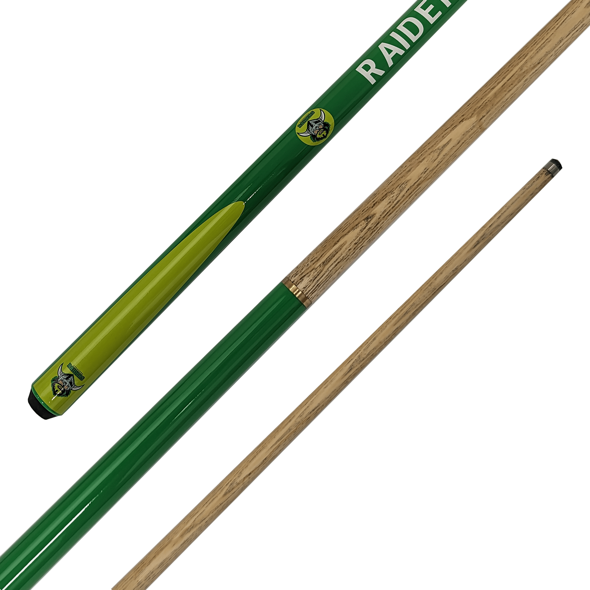 NRL NRL Teams - 2-Piece Ash Cue 57" / 10mm Glue On / Canberra Raiders Cues
