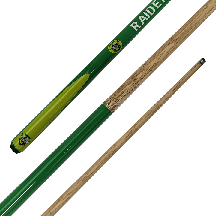 NRL NRL Teams - 2-Piece Ash Cue 57" / 10mm Glue On / Canberra Raiders Cues