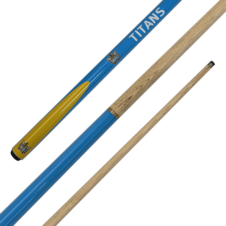 NRL NRL Teams - 2-Piece Ash Cue 57" / 10mm Glue On / Gold Coast Titans Cues