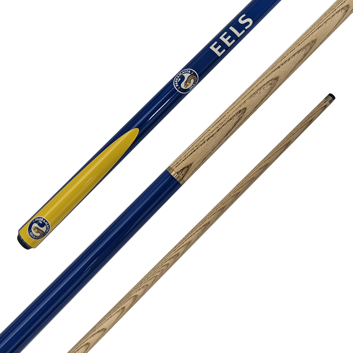 NRL NRL Teams - 2-Piece Ash Cue 57" / 10mm Glue On / Parramatta Eels Cues