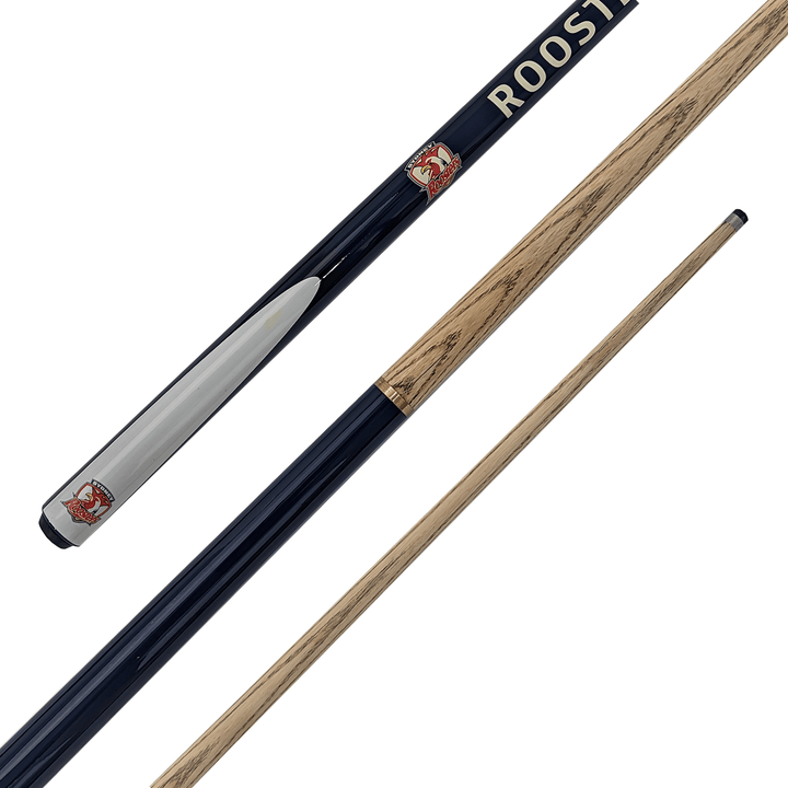 NRL NRL Teams - 2-Piece Ash Cue 57" / 10mm Glue On / Sydney Roosters Cues