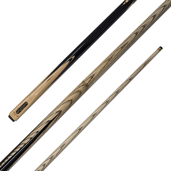 Palko Lumex Wentworth - 2-Piece Ash Cue 57" / 9.5mm Glue On / Clear Cues