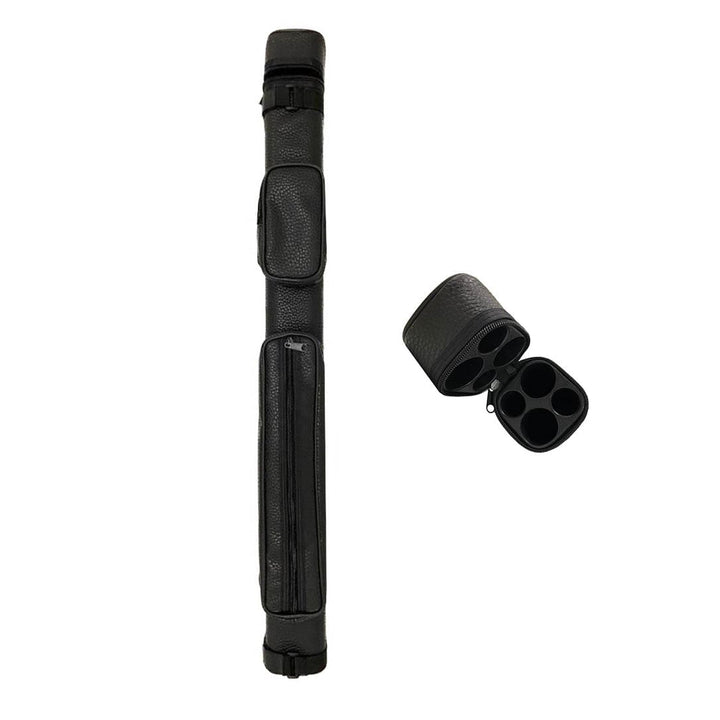 Palko Two Cue 2-Piece Golf Bag Vinyl Cue Case Black Cases