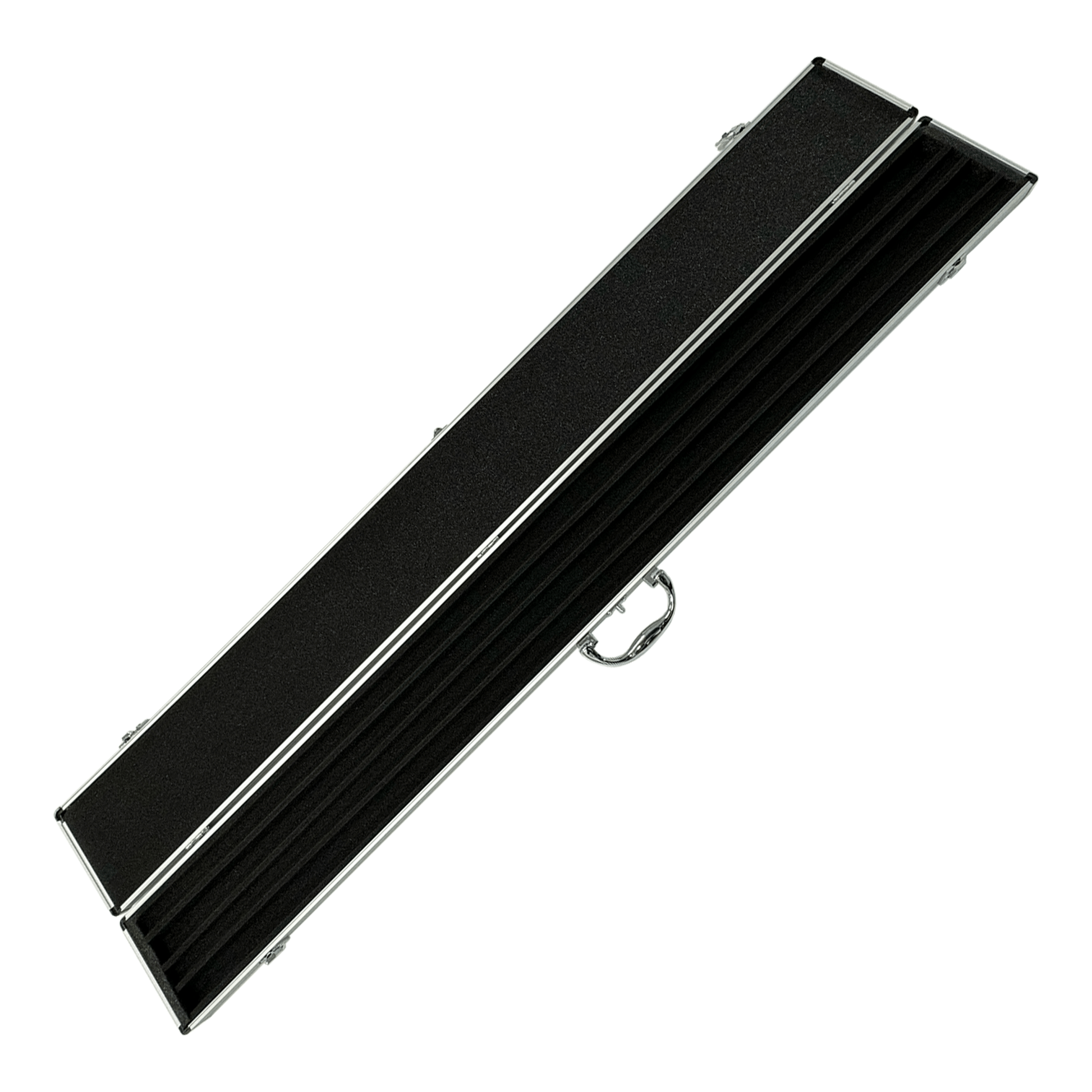 Palko Two Cue 3/4 Split Aluminium Hard Cue Case Silver Cases