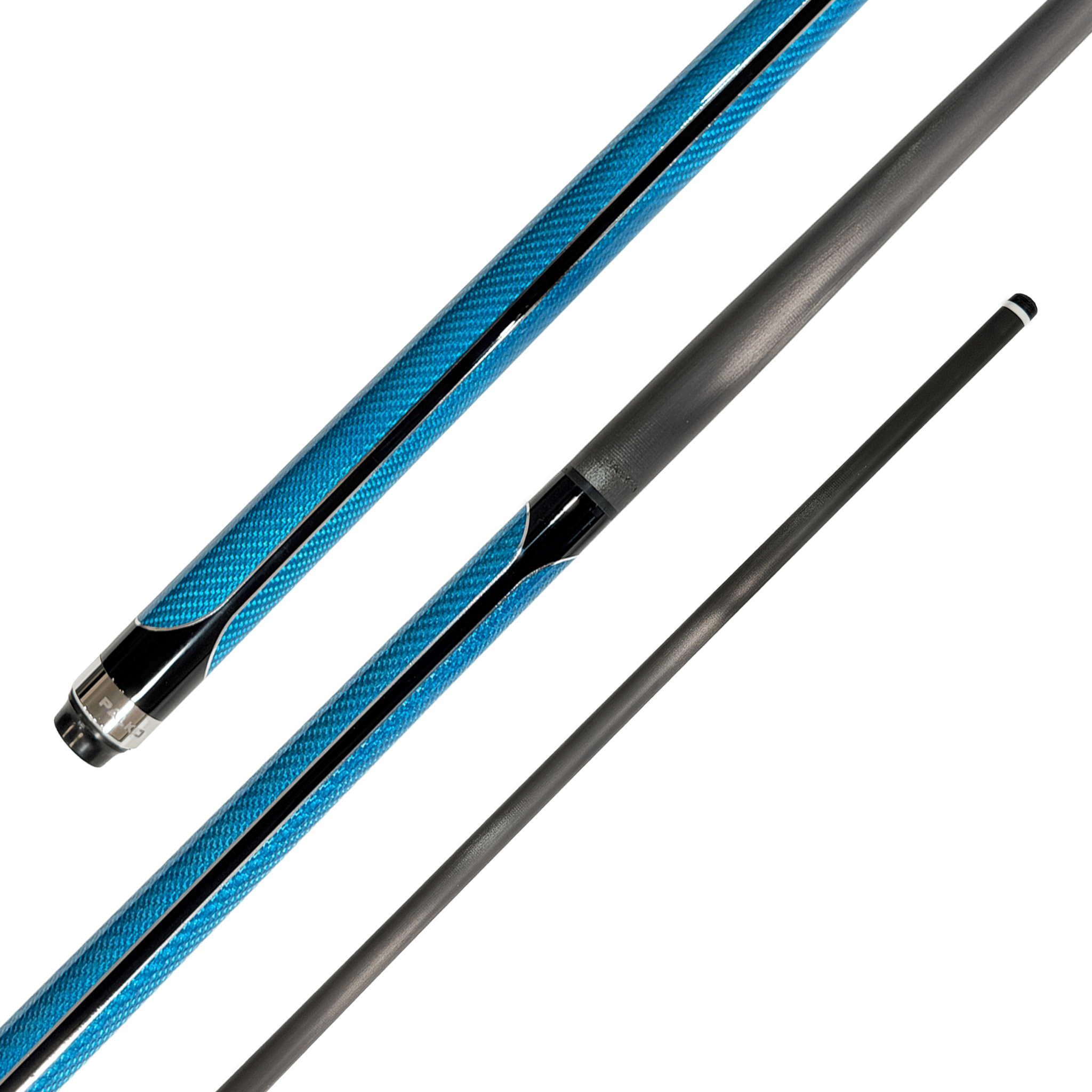 Palko Warrior - 2-Piece Carbon Cue 58" / 9.5mm Glue On / Blue Cues