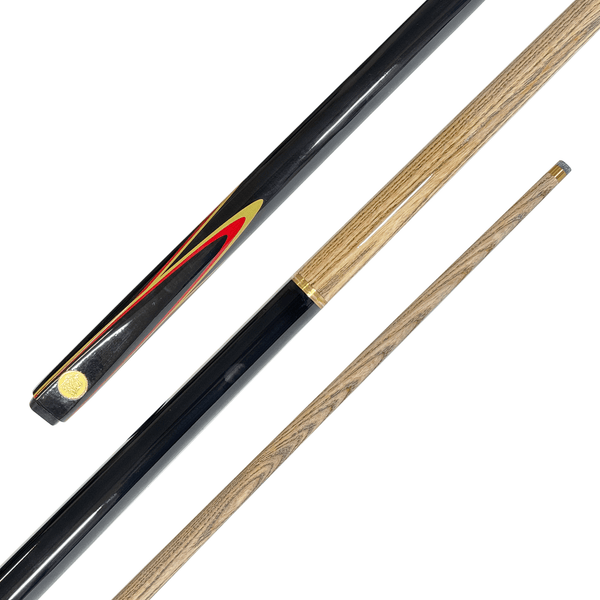 Pot Black Tornado - 2-Piece Ash Cue 57" / 9mm Glue On Cues