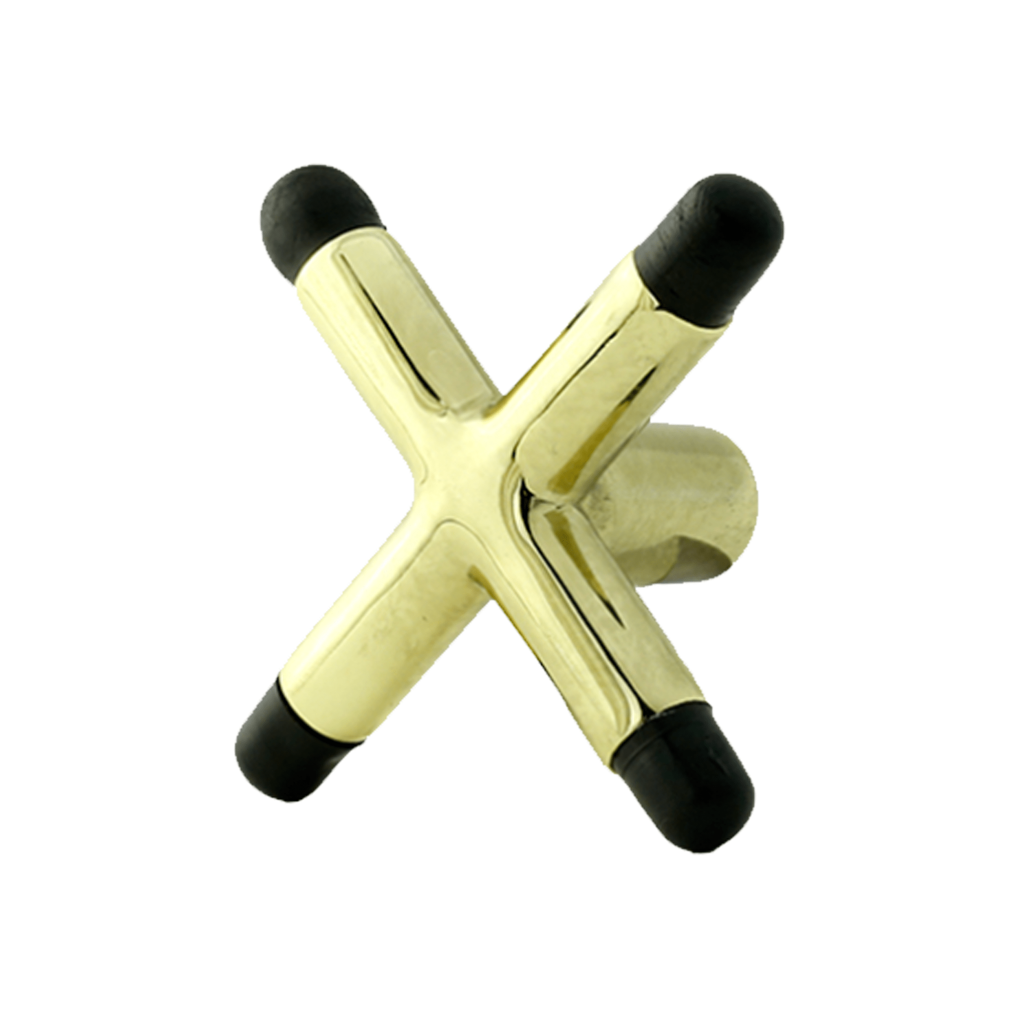 Pot Black X Rest Brass / Screw On Accessories