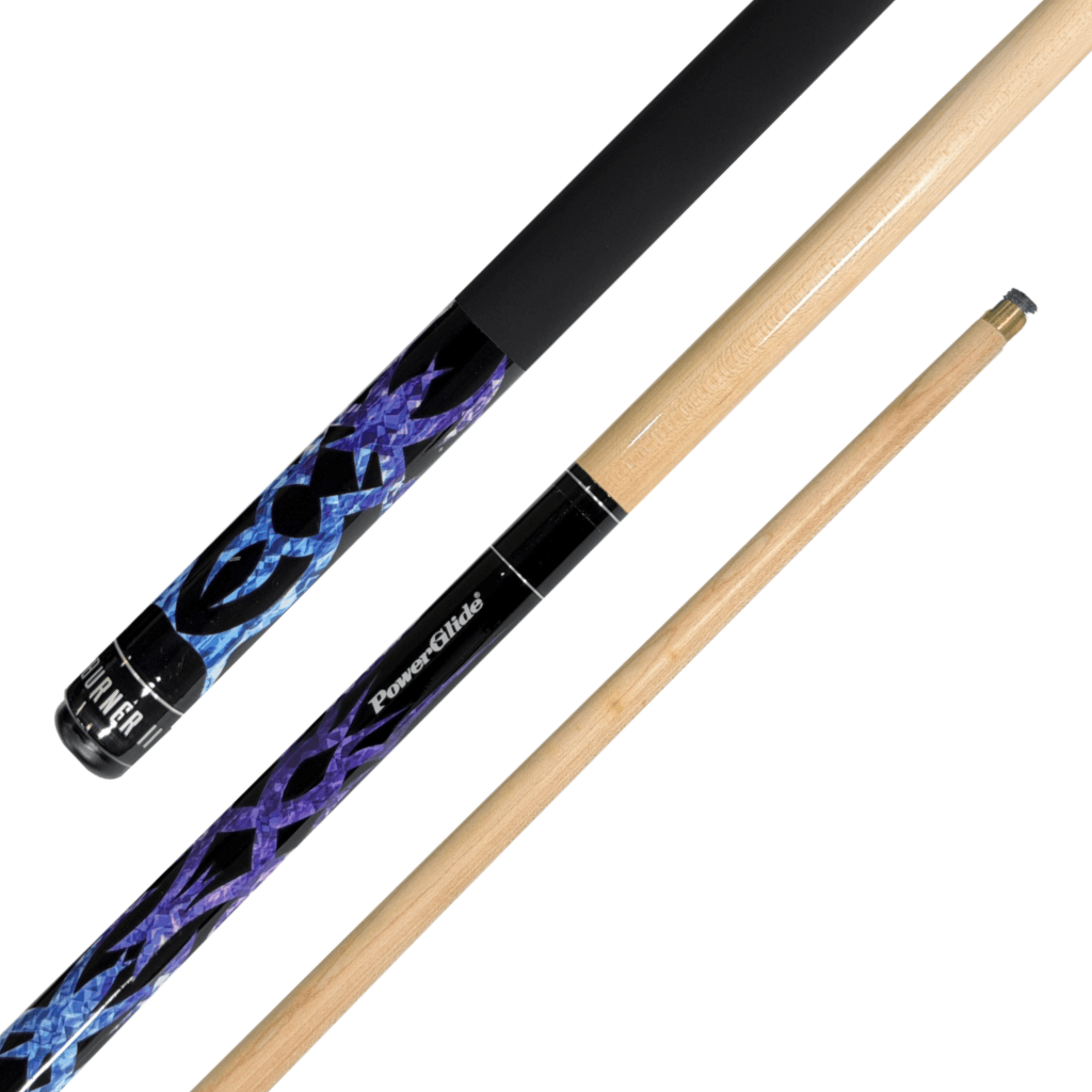 Powerglide Burner II - 2-Piece Maple Cue 57" / 10mm Glue On Cues