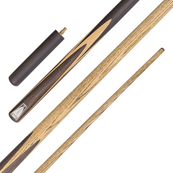 Powerglide Diplomat - 2-Piece 3/4 Split Ash Cue 57" / 9.5mm Glue On / 18oz Cues
