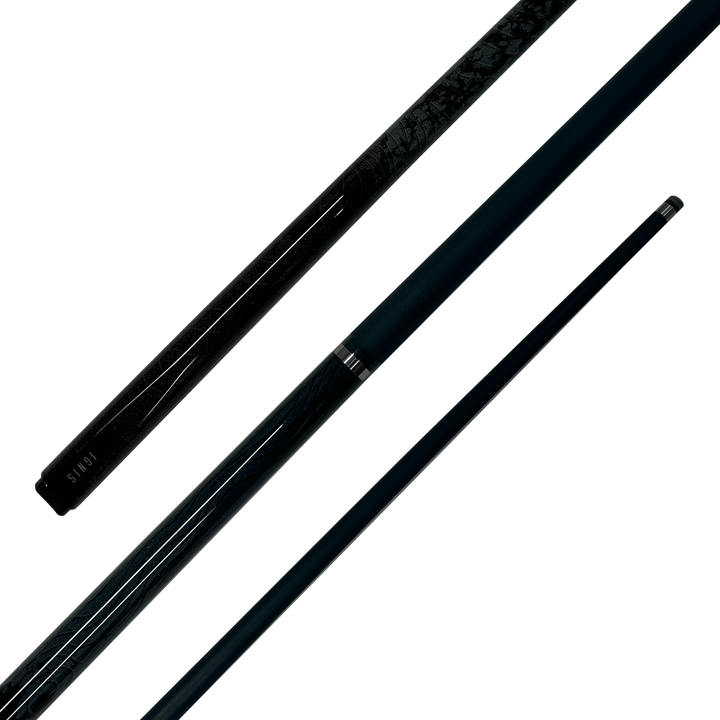 Powerglide Ignis - 2-Piece Carbon Composite Cue 57" / 10mm Glue On / Black Cues